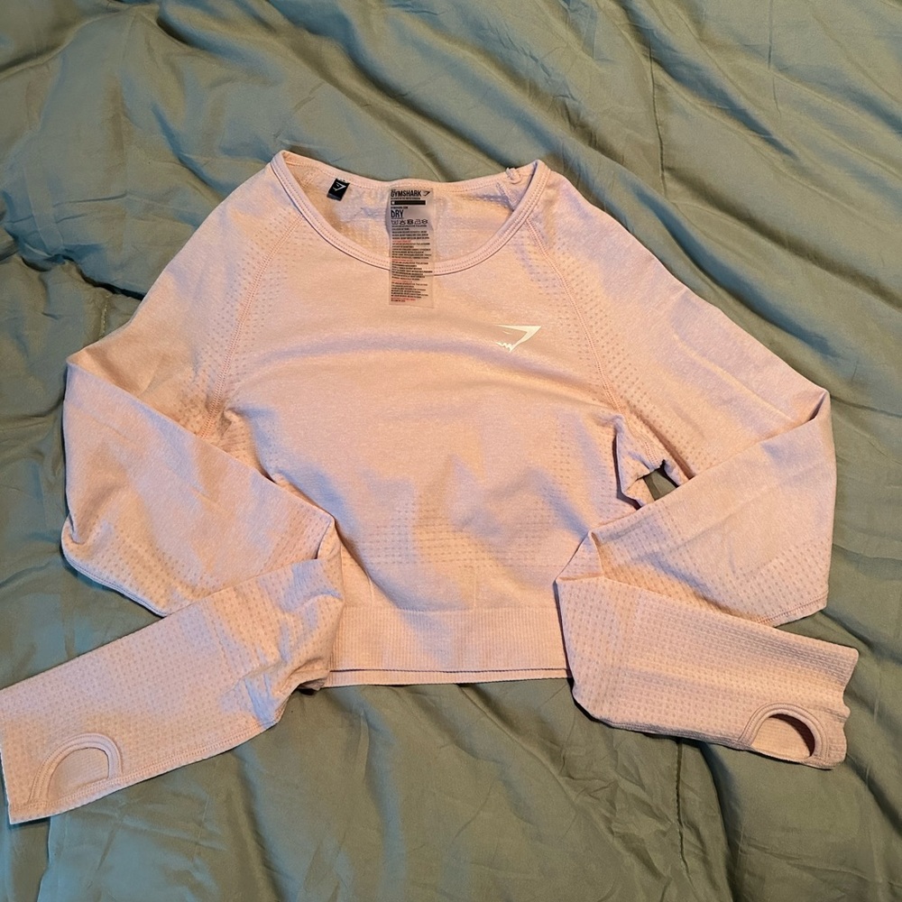 Gymshark long sleeve crop top